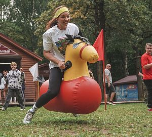 Энергично и весело прошел День активного отдыха для приборостроителей, организованный МС